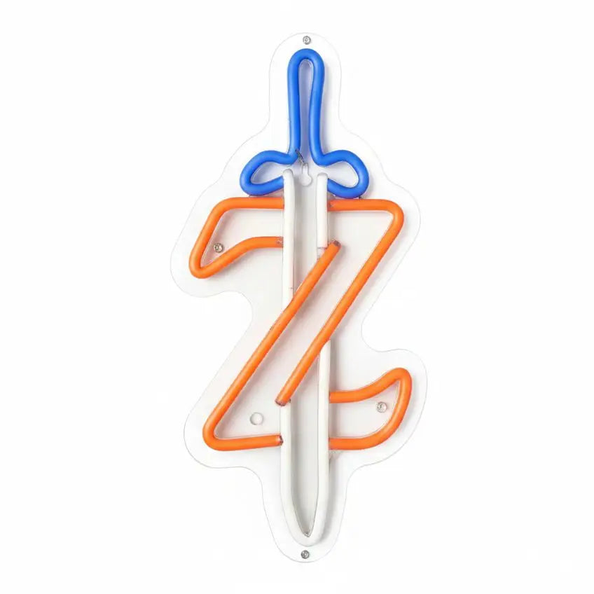 Lampe Neon Epee Aventurier Legendaire