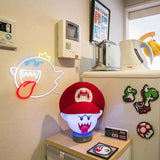 Lampe Neon Roi Boo Plombier Rétro