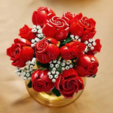 Jeux de construction Bouquet roses romantiques