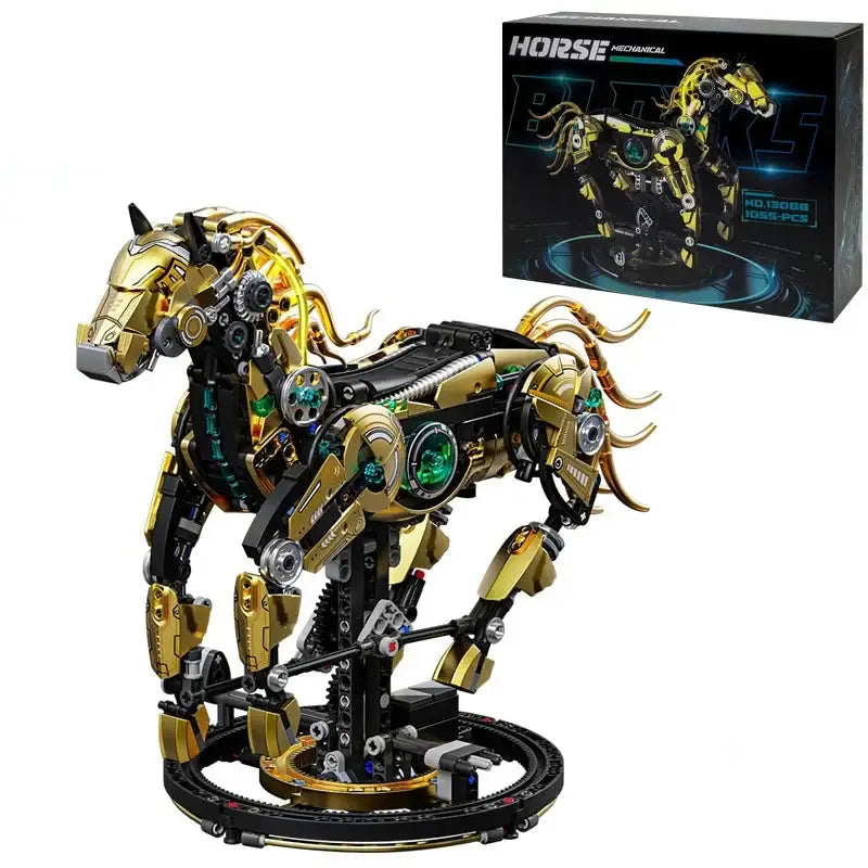 Figurine à construire Cheval Mécanique