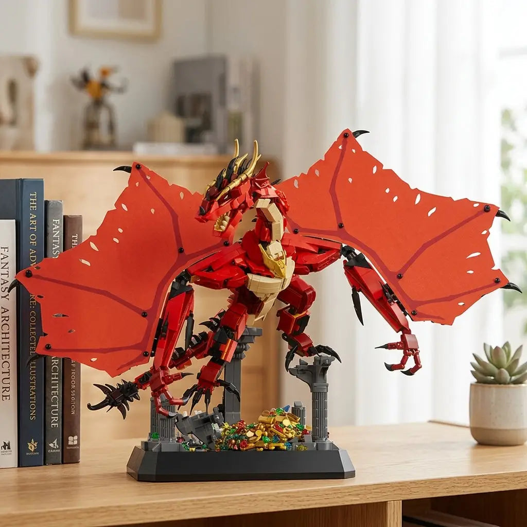 Figurine à construire Dragon Gardien du Tresor Game of Thrones
