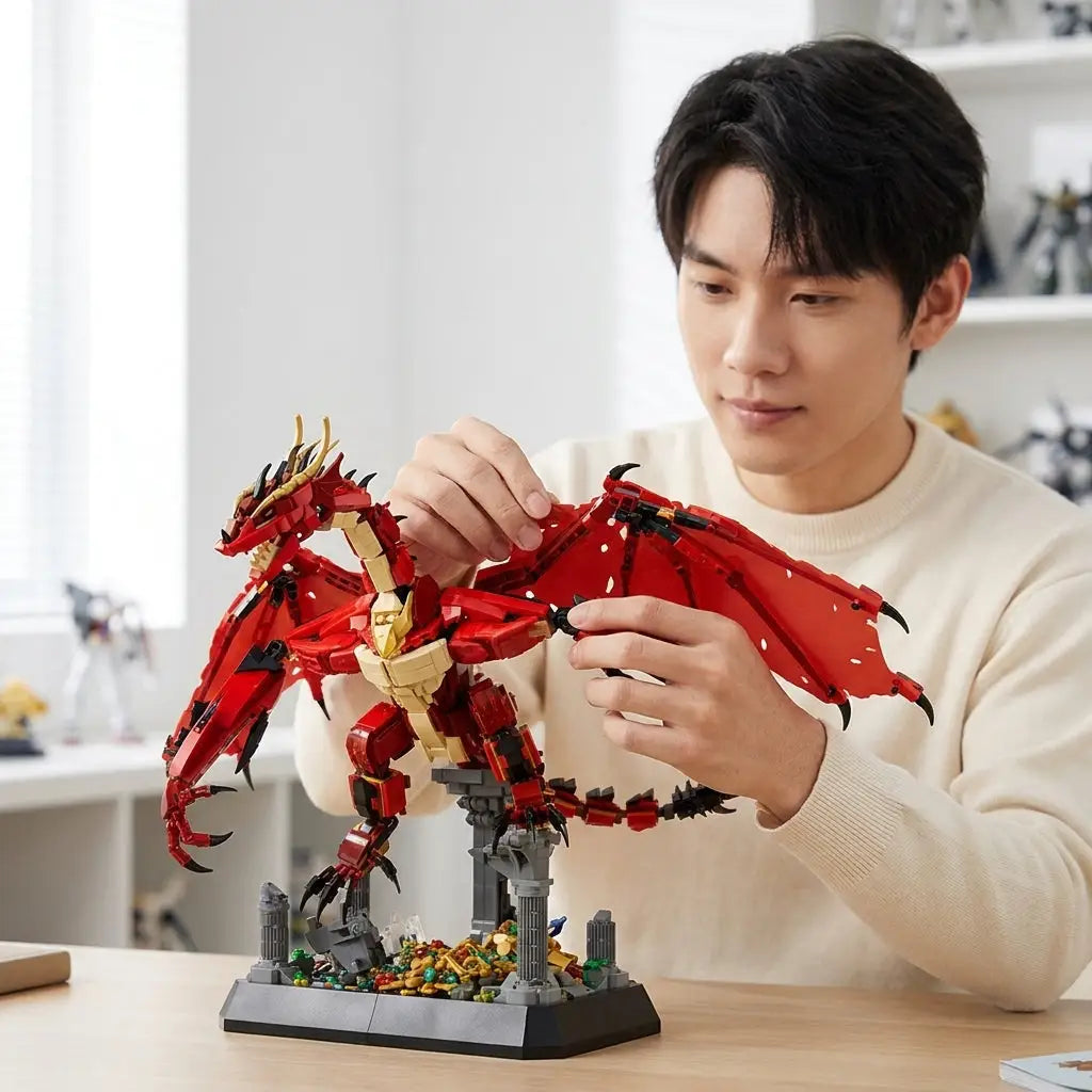 Figurine à construire Dragon Gardien du Tresor Game of Thrones