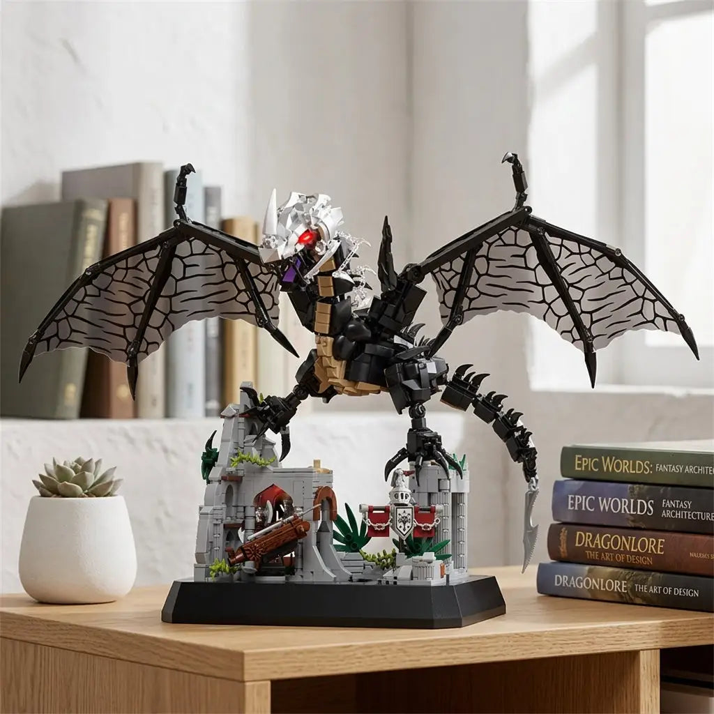 Figurine à construire Dragon maléfique du tresor Game of Thrones