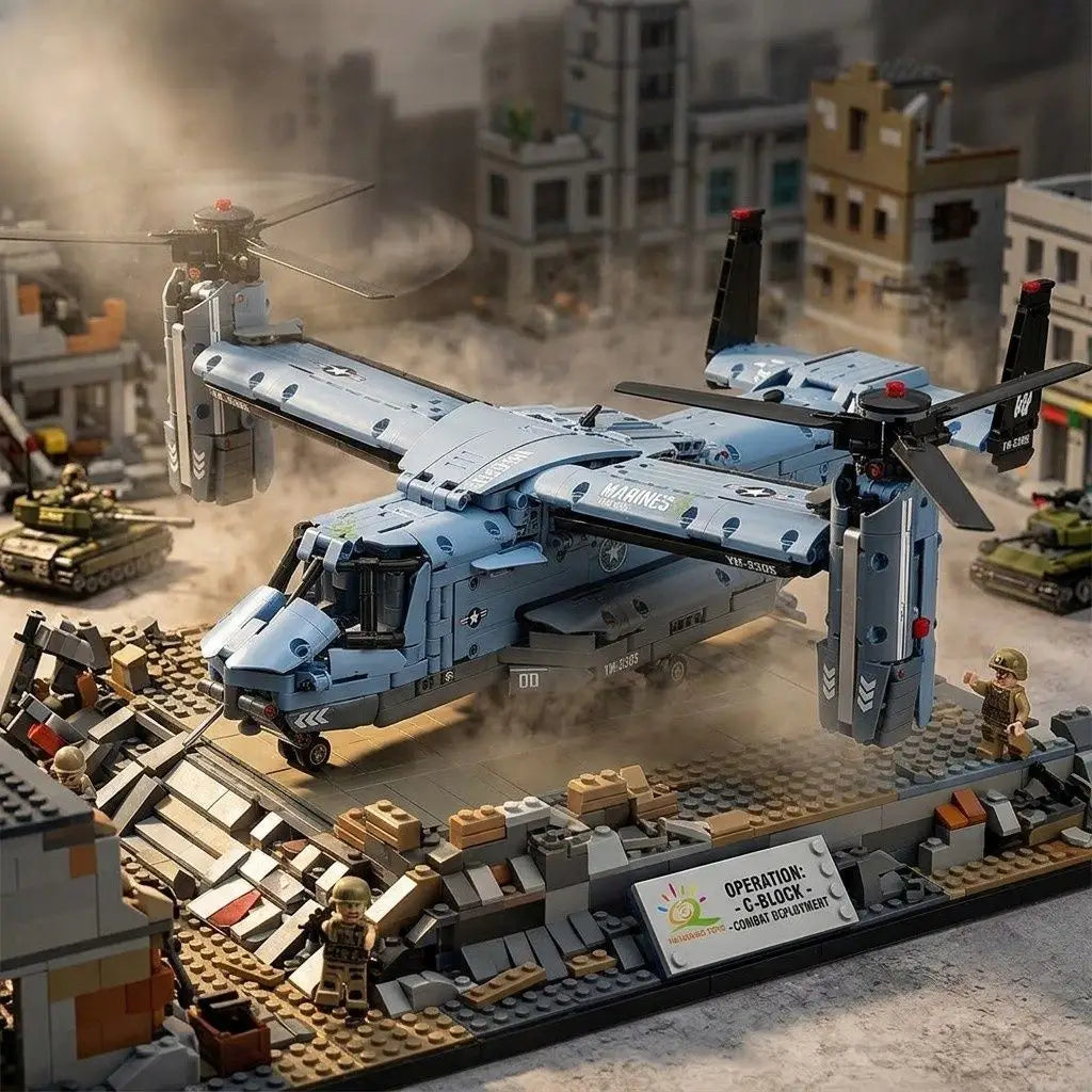 Jeux de construction Hélicoptère Guerre