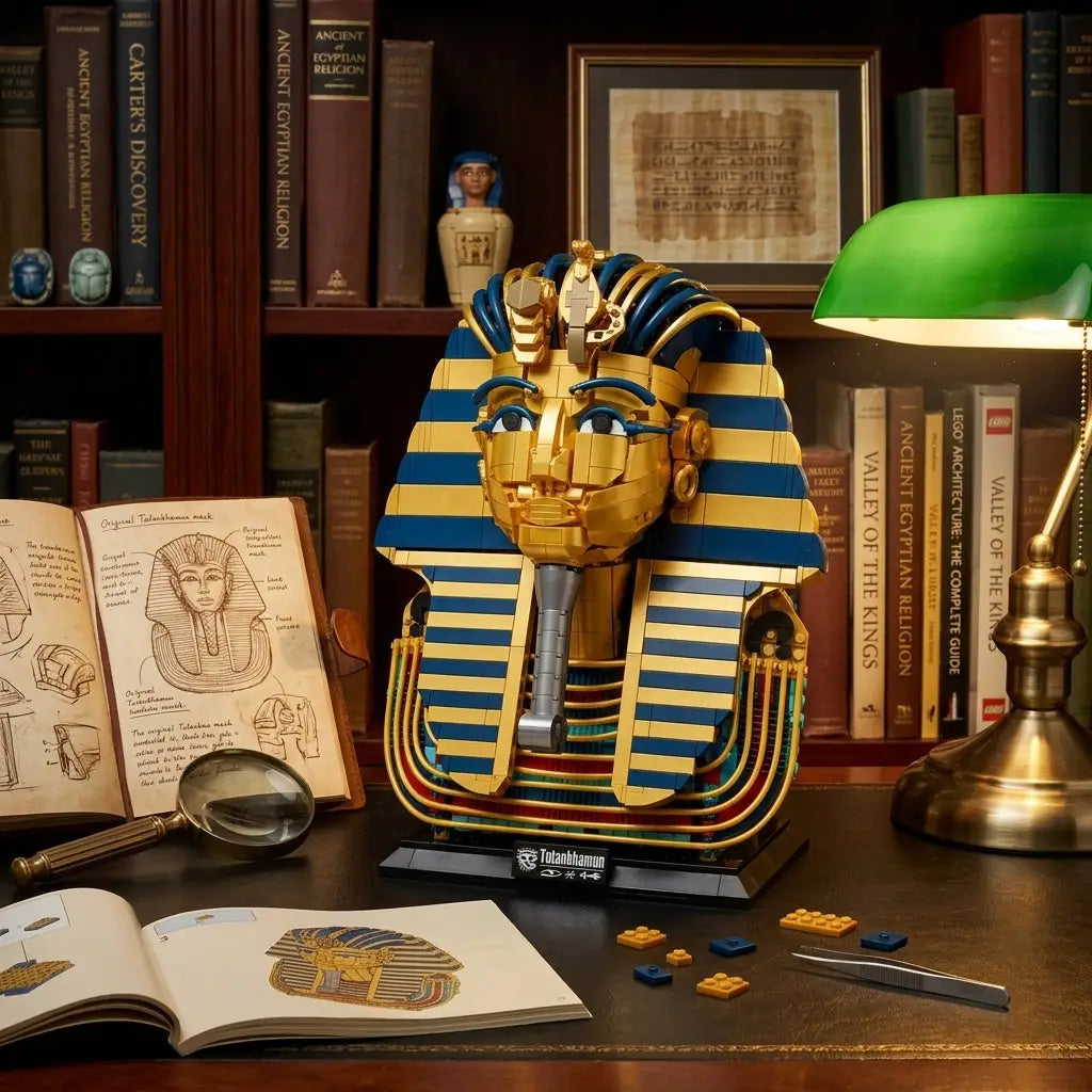 Figurine à construire Masque Toutankhamon