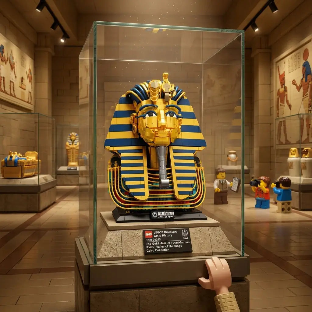 Figurine à construire Masque Toutankhamon