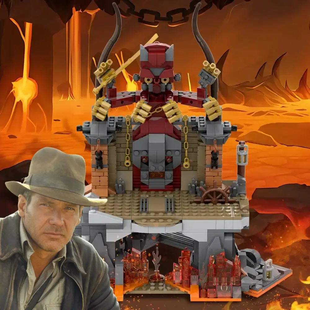 Jeux de construction Temple maudit Indiana Jones