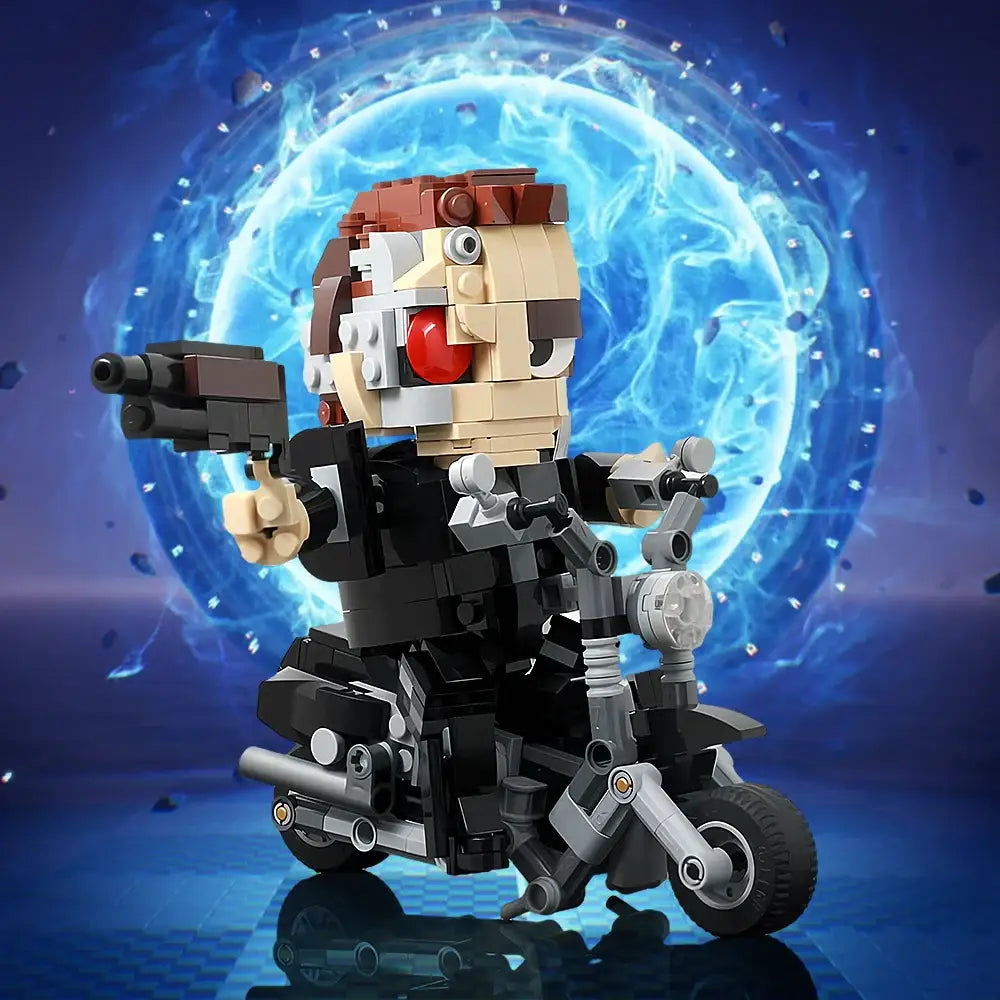 Figurine à construire Terminator T-800 Moto