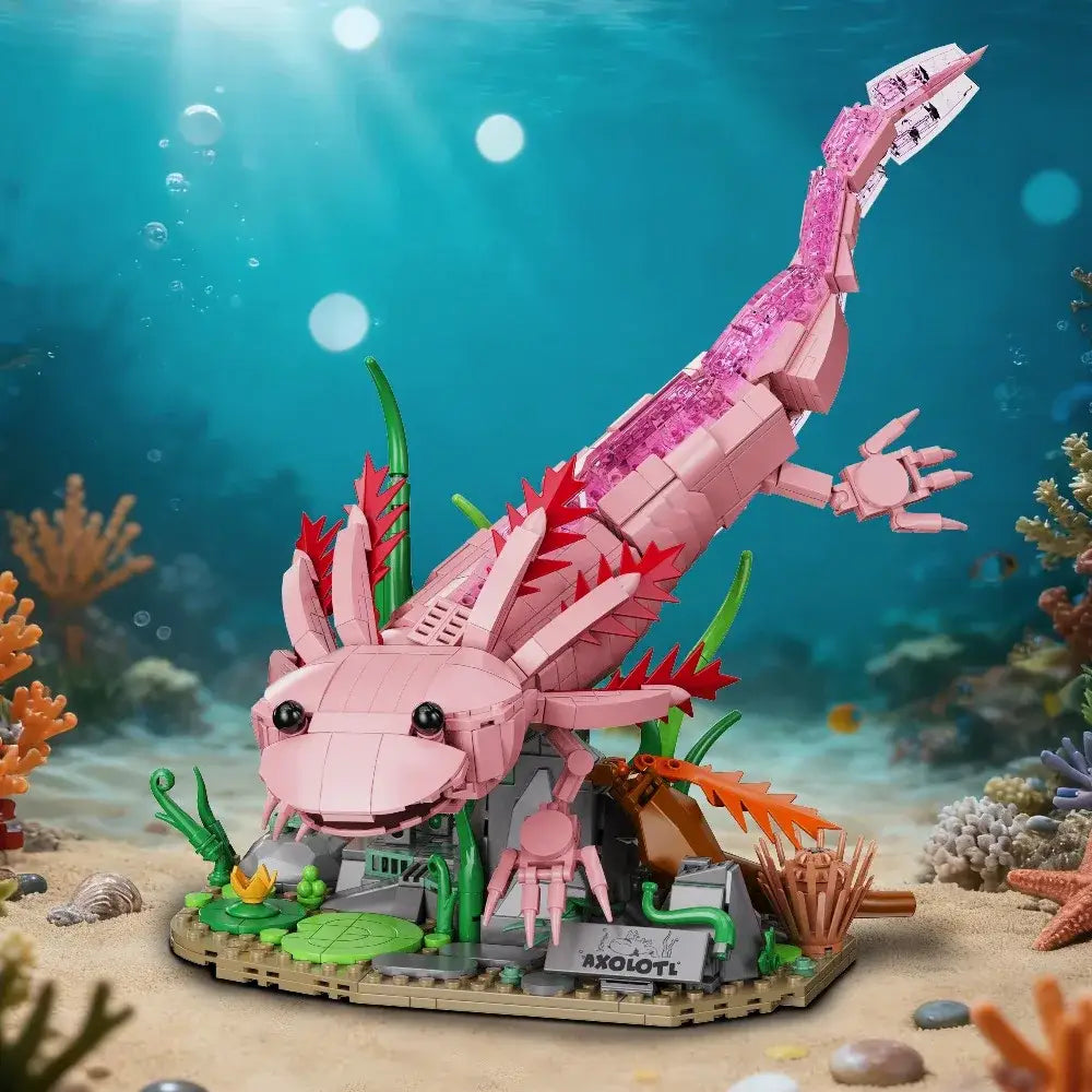 Figurine à construire Animal Axolotl