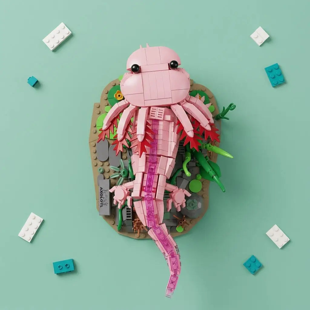 Figurine à construire Animal Axolotl