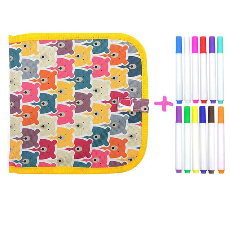 Livre de dessin pour enfant + 12 feutres ColorBook