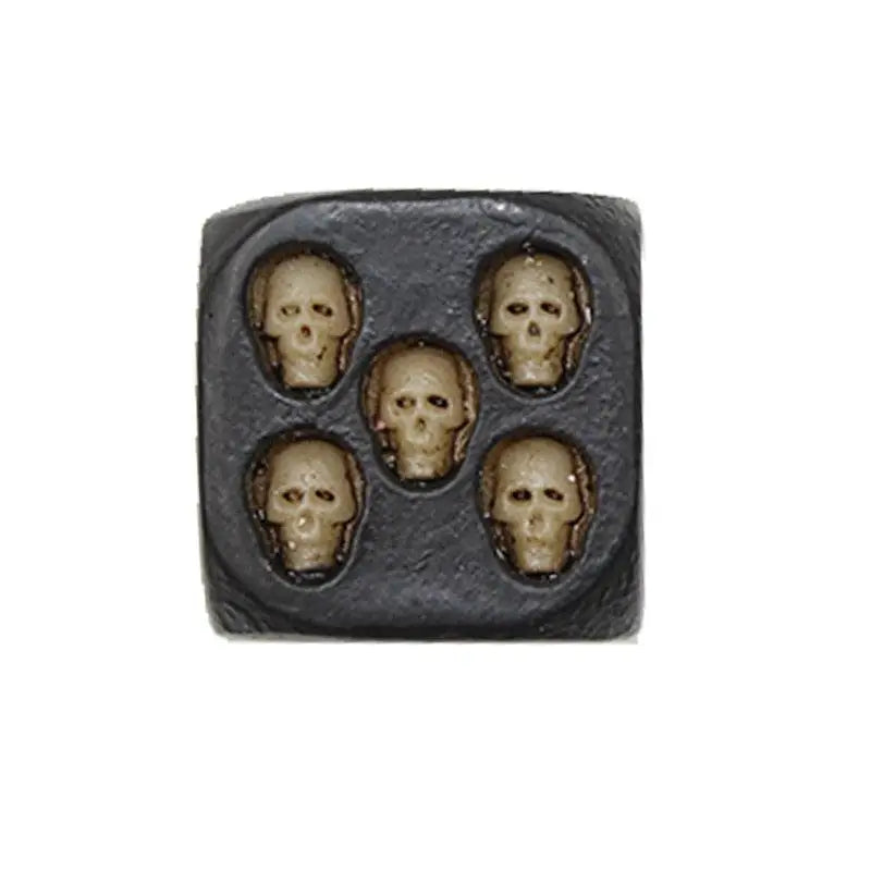 Lot 5 dés Cranes Halloween