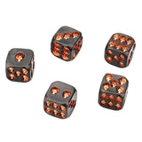 Lot 5 dés Cranes Halloween