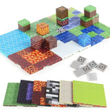 Lot 6 Plaques Magnétiques Minecraft
