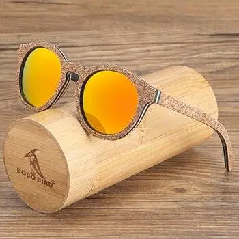 Lunettes de soleil en bois pour Adolescent