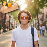 Lunettes de soleil en bois pour Adolescent
