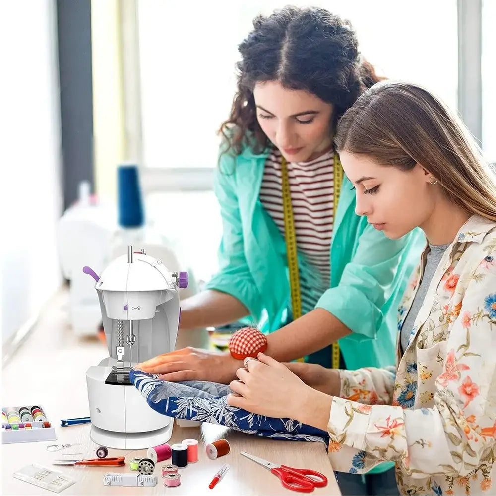 Mini machine à coudre avec pédale pour Enfant