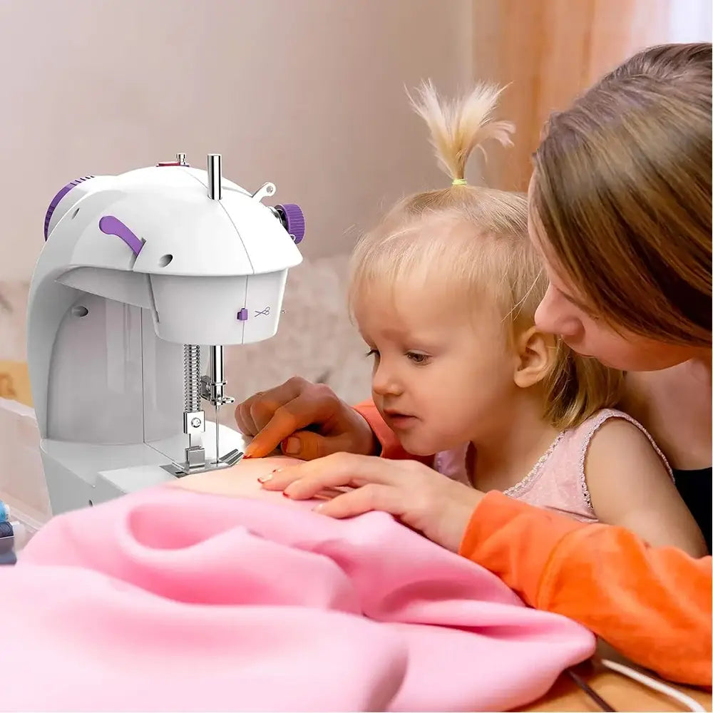Mini machine à coudre avec pédale pour Enfant