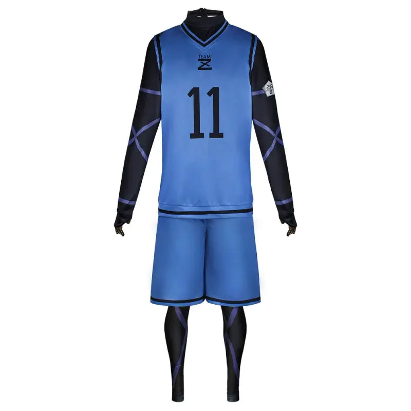 Maillot Blue Lock Yoichi Isagi Cosplay Blue Lock
