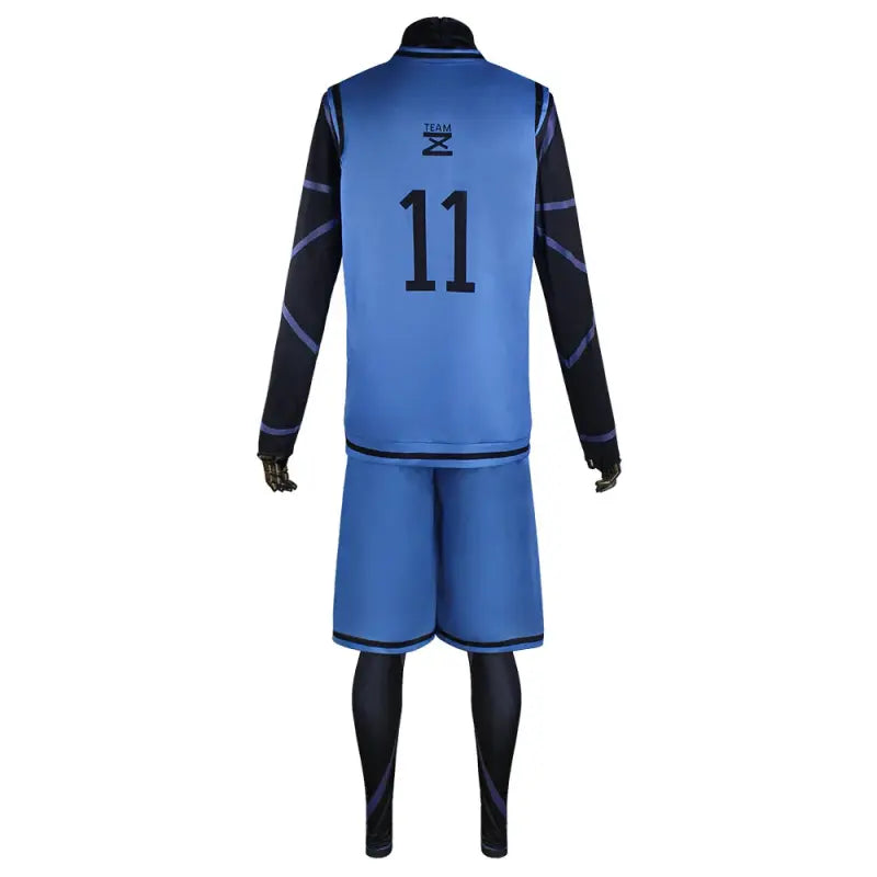 Maillot Blue Lock Yoichi Isagi Cosplay Blue Lock