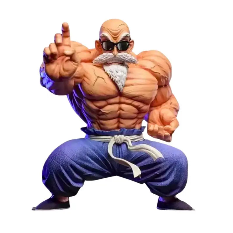 Figurine Maître Roshi Tortue Géniale 100% Muscle Figurine Dragon Ball