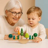 Jouet en Bois Bébé Équilibre – ForestBalance