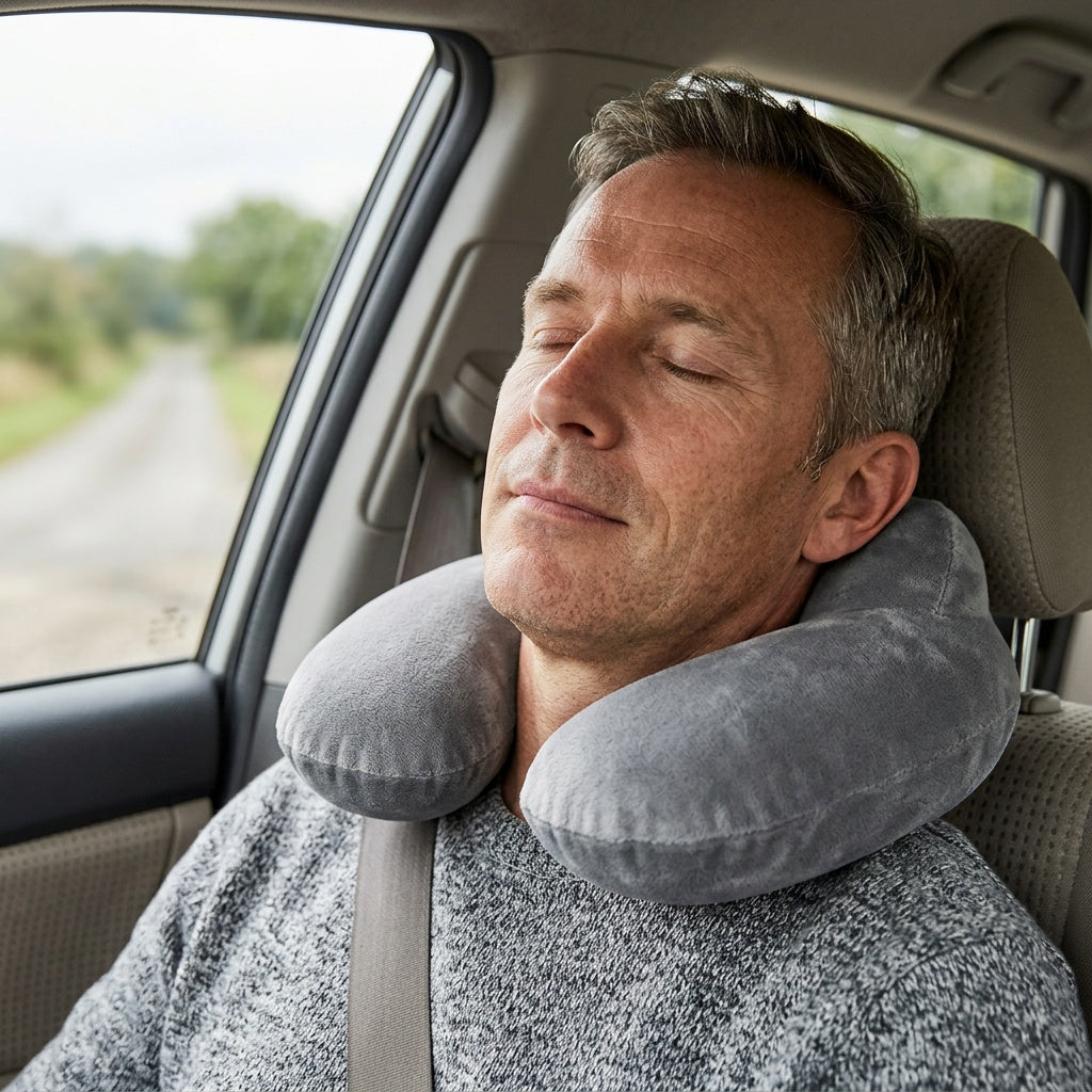 Oreiller de voyage gonflable