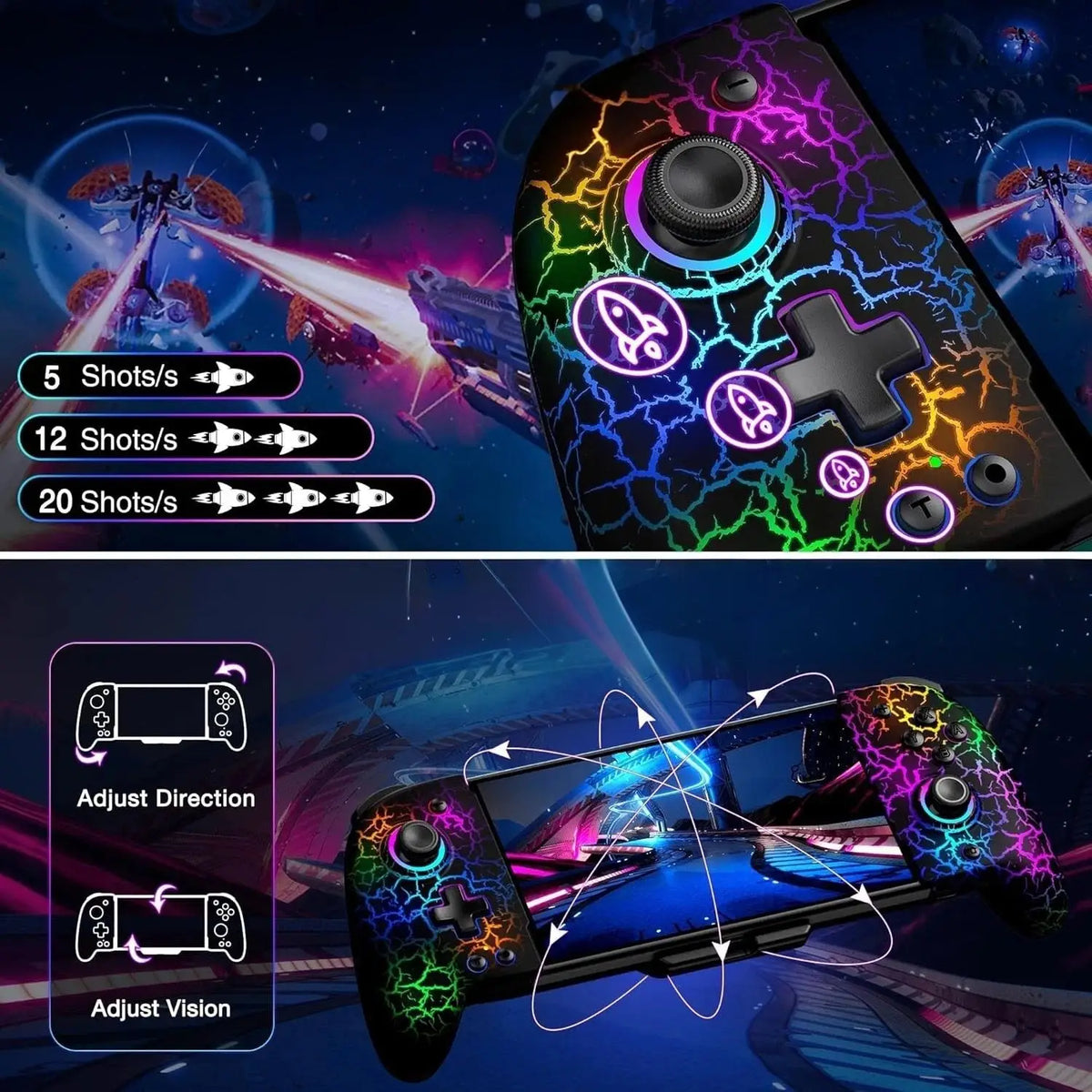 Manette pour Ecran Switch