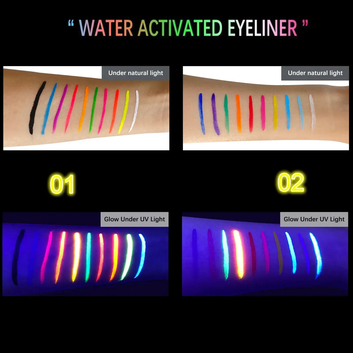 Maquillage Peinture Fluorescente Néon