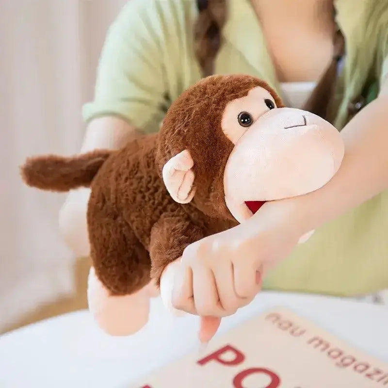 Marionnettes animaux en peluche