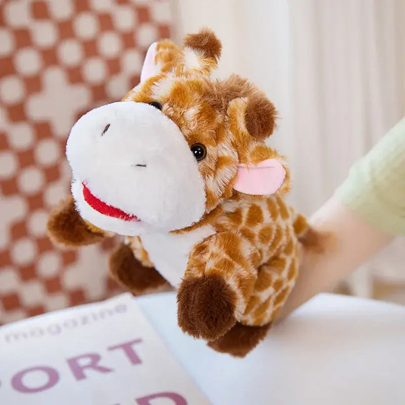 Marionnettes animaux en peluche