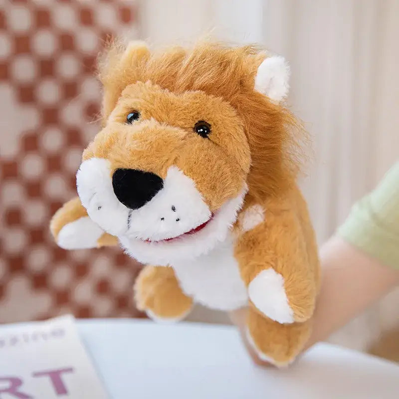Marionnettes animaux en peluche
