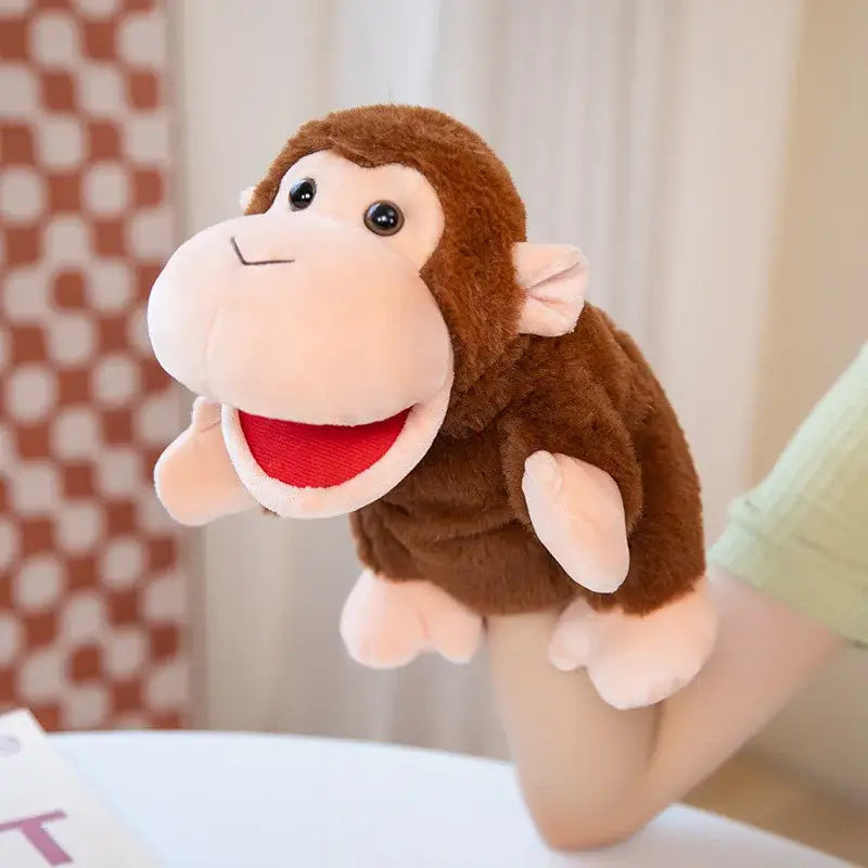 Marionnettes animaux en peluche