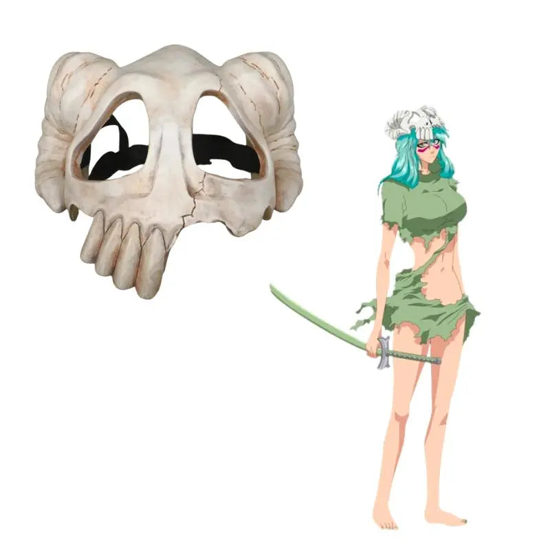 Masque de Hollow Nel tu Cosplay Neliel Bleach