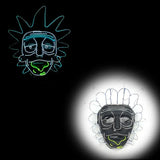 Masque Halloween LED Néon