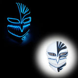Masque Halloween LED Néon