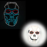 Masque Halloween LED Néon