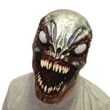 Masque Horreur Démon Yeux Blanc