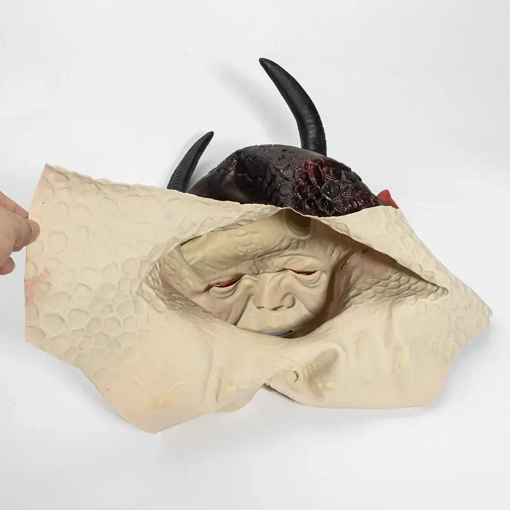 Masque Horreur Diable Rouge Halloween
