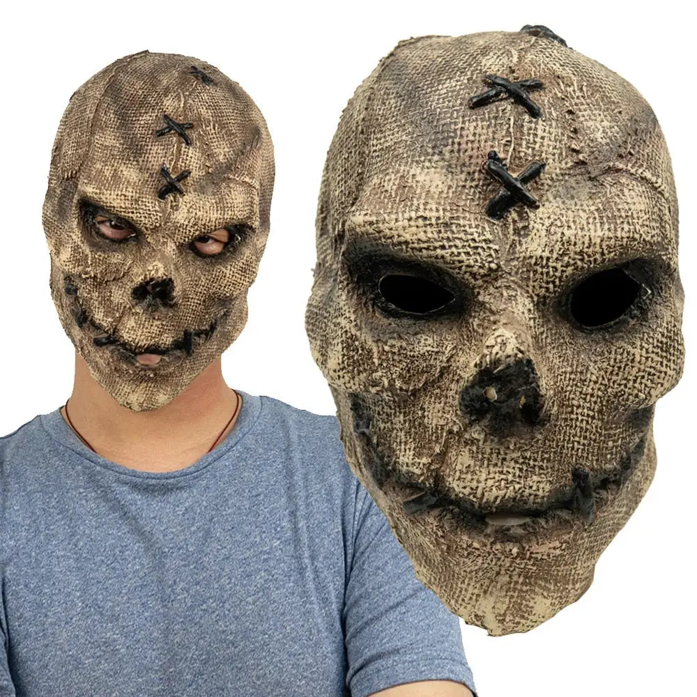 Masque Horreur Sac Tête de Mort