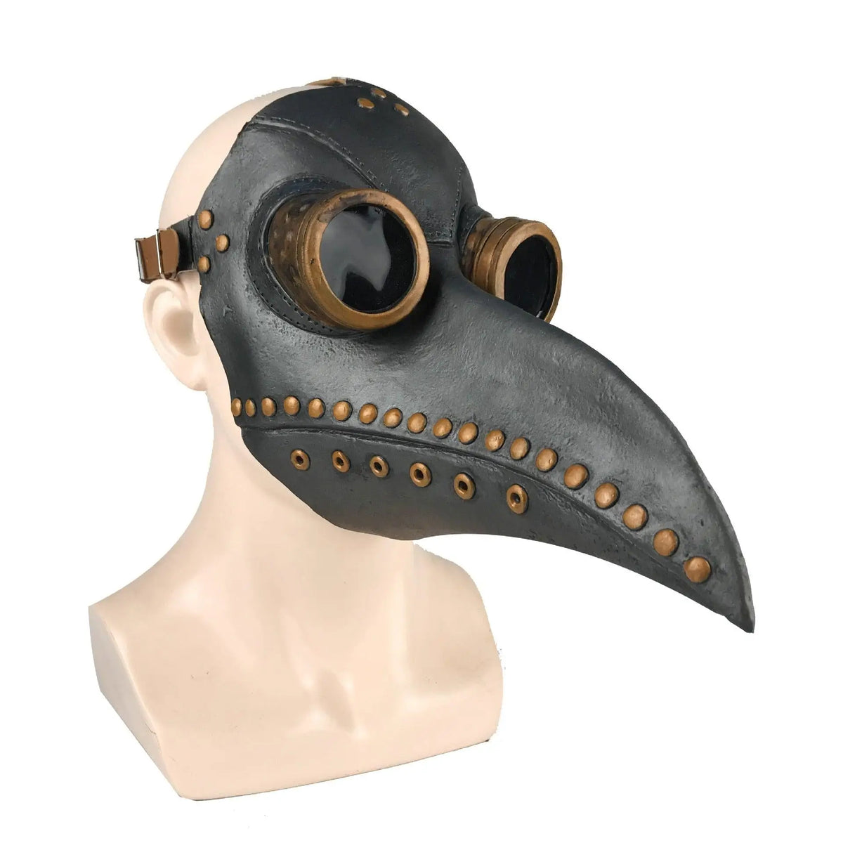 Masque Latex Halloween Steampunk Doctor Bird