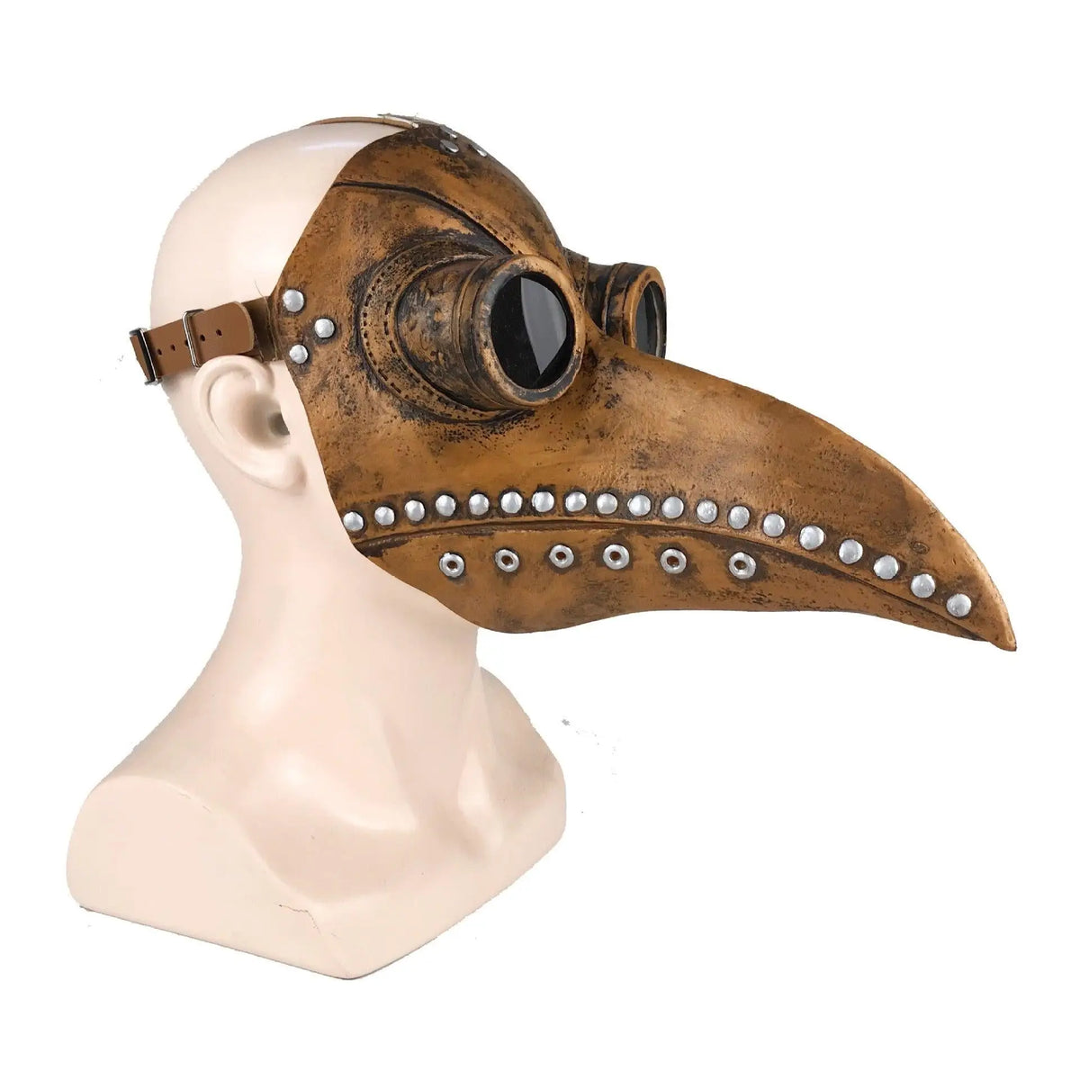 Masque Latex Halloween Steampunk Doctor Bird
