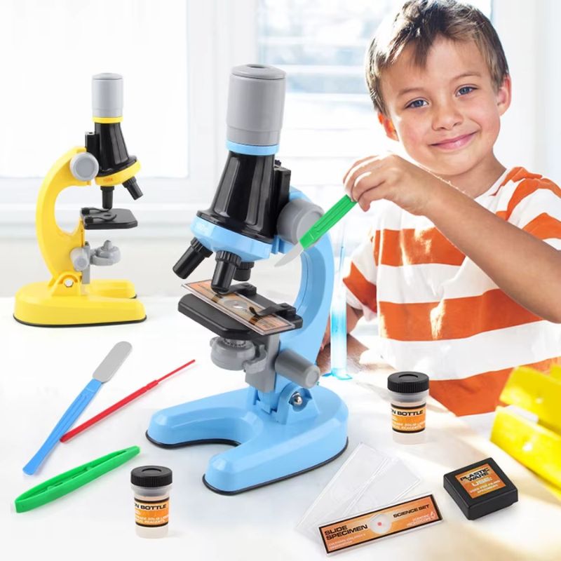 Microscope Enfant 1200x avec Kit Scientifique | ExploreLab