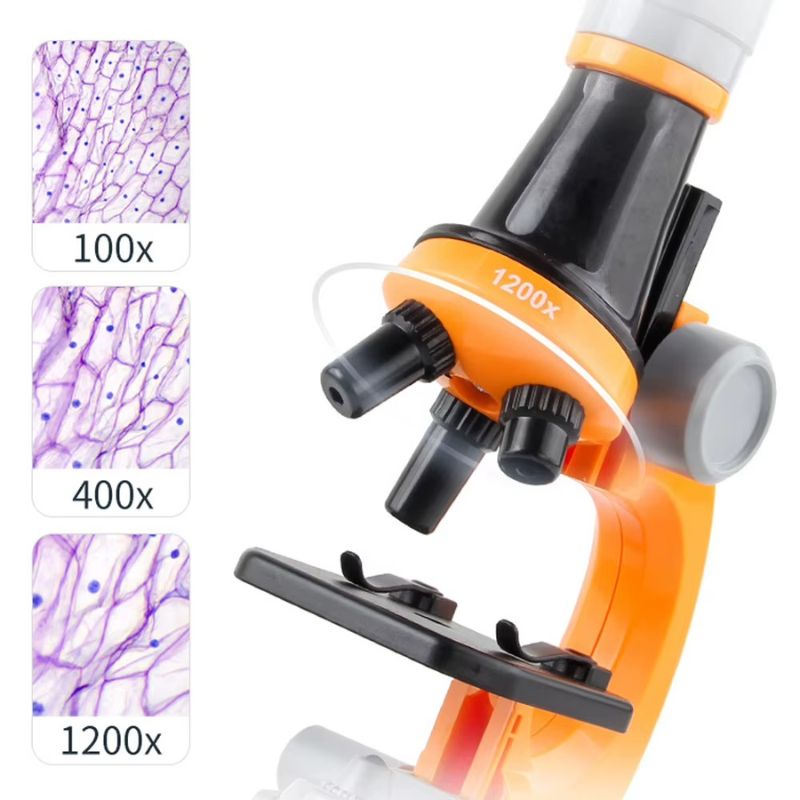 Microscope Enfant 1200x avec Kit Scientifique | ExploreLab
