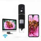 Microscope Numérique Enfant WiFi avec Support 360° – Dès 6 Ans
