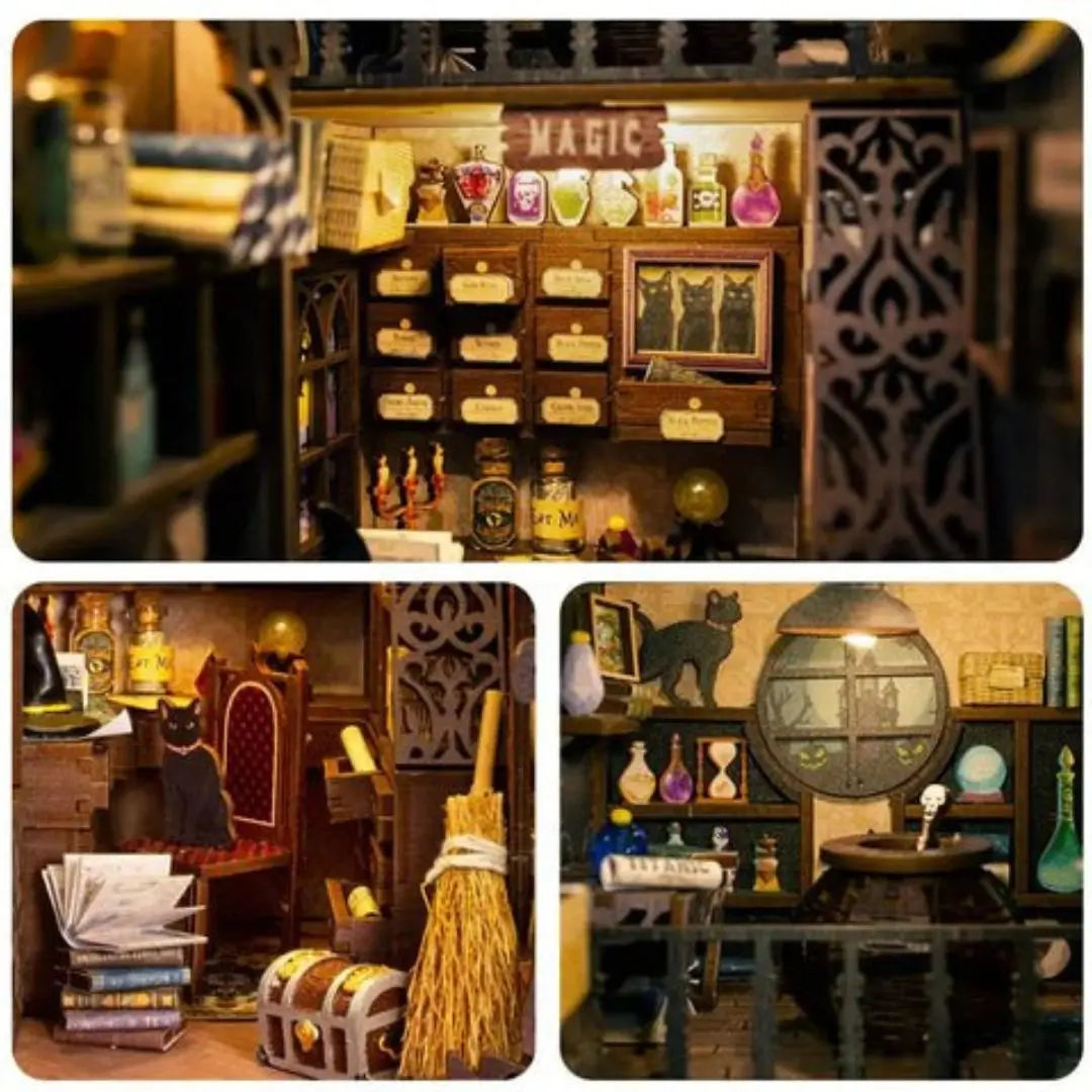 Book Nook Le Pharmacien Magique