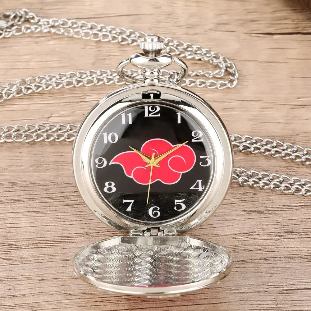Montre a gousset Naruto Akatsuki