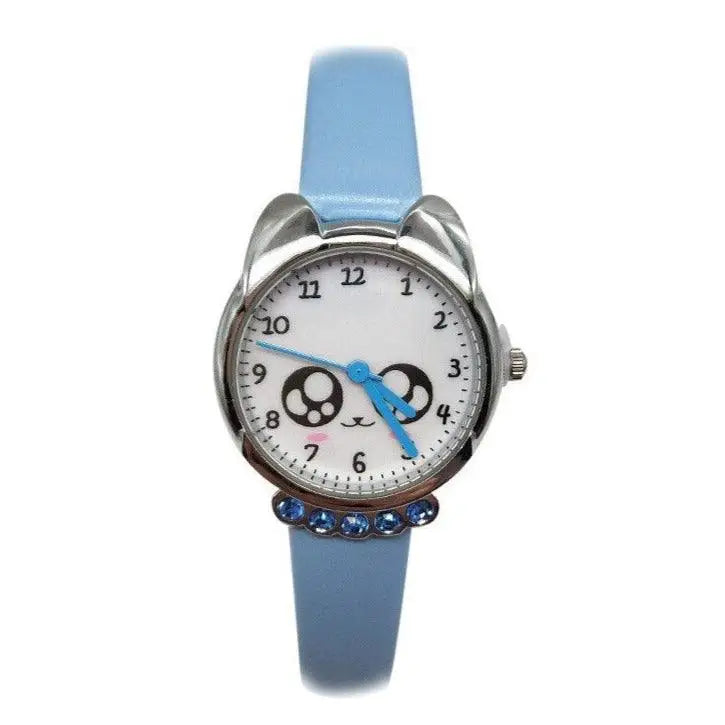 Montre-bracelet Quartz Chat Kawaii pour enfant