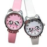 Montre-bracelet Quartz Chat Kawaii pour enfant