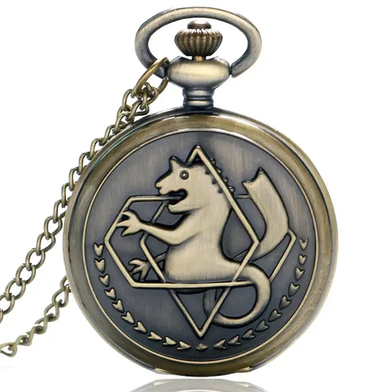 Montre d'Alchimiste d'état d'Edward Elric Cosplay Fullmetal Alchemist